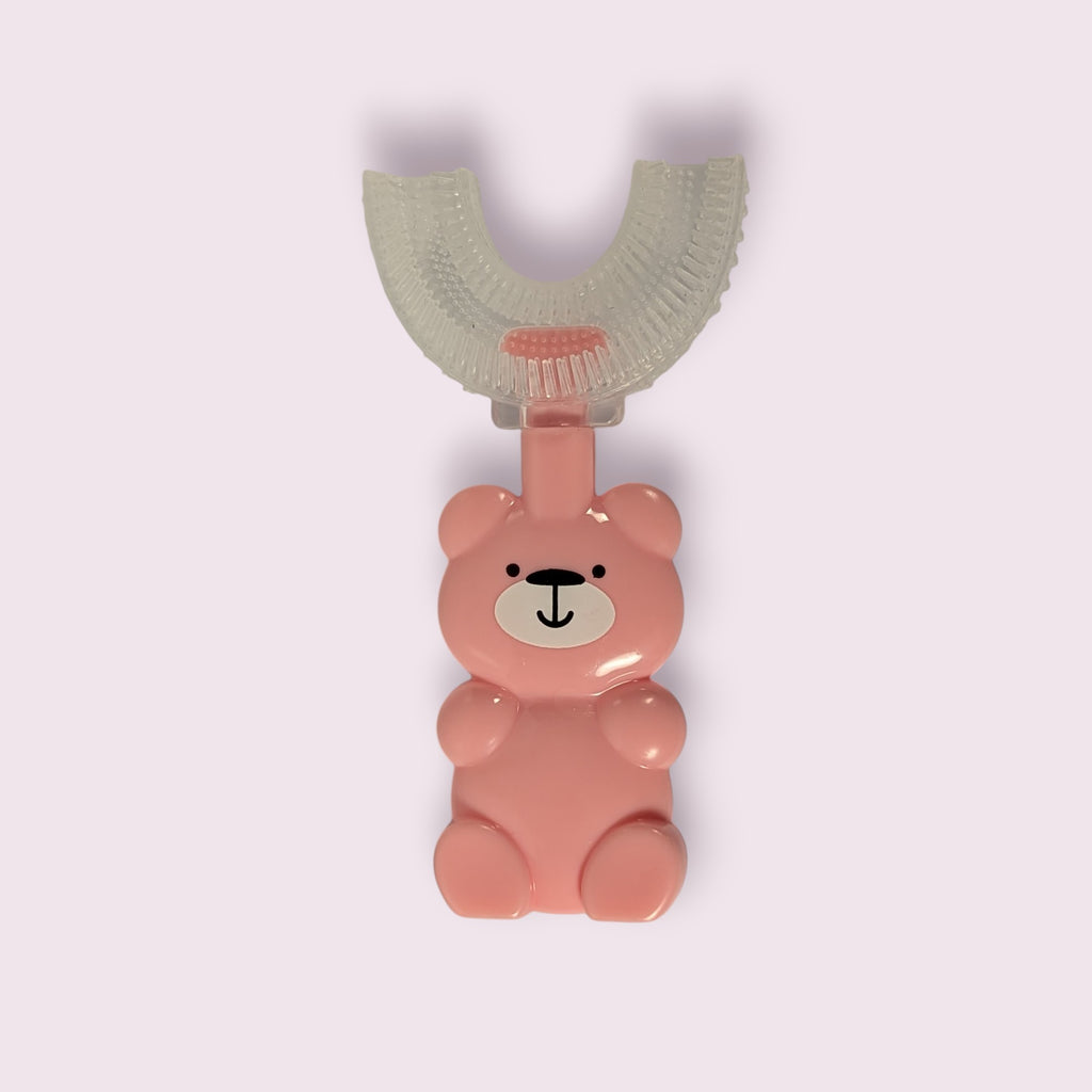 U shaped Silico Teething Brush