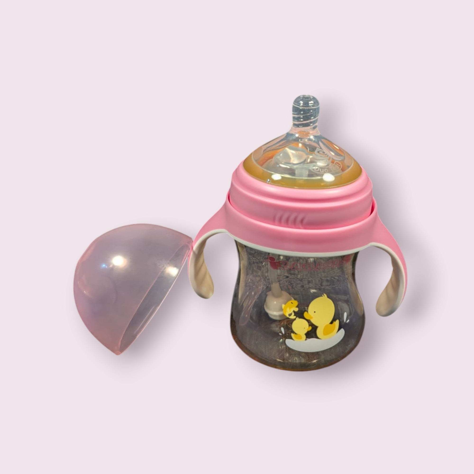 Babisil Extra Wide-Neck PPSU Feeding Bottle with Flexi-Straw – 240ml (8oz)