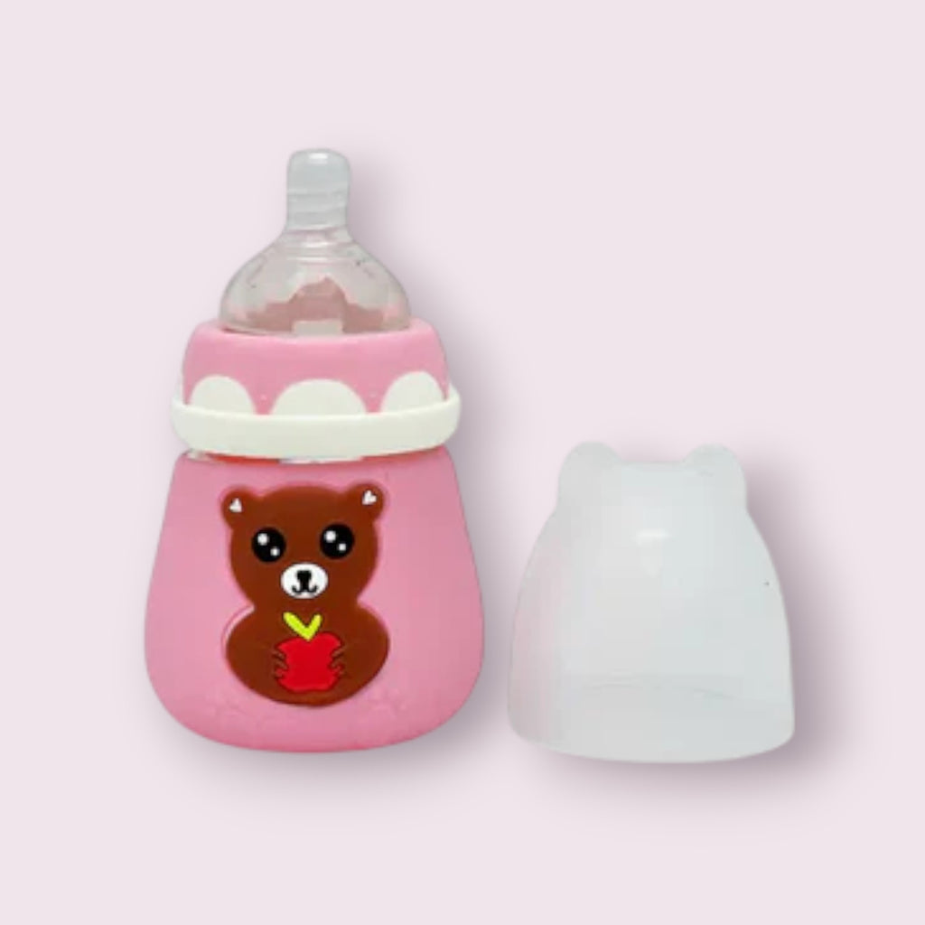 Blue Star Wide Caliber Glass Feeding Bottle – 100 ml
