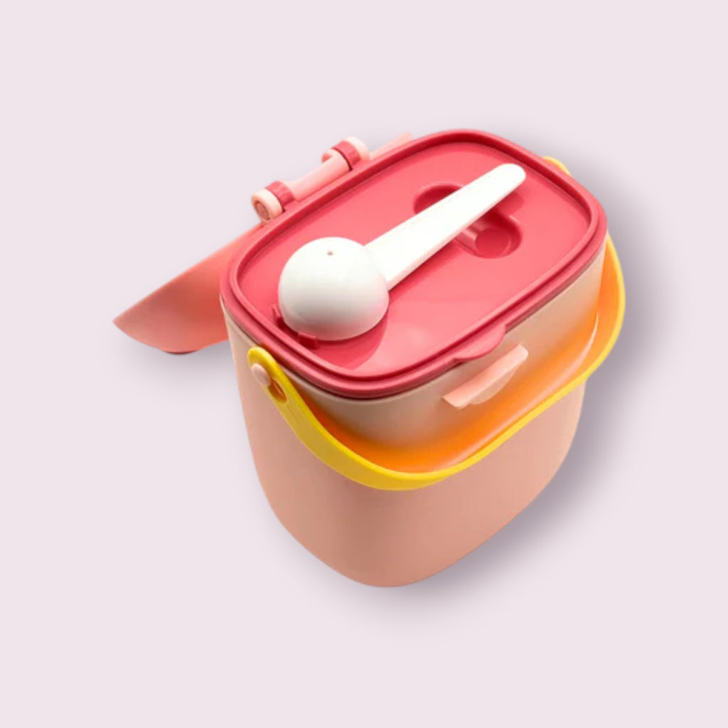 Dinosaur portable milk powder box