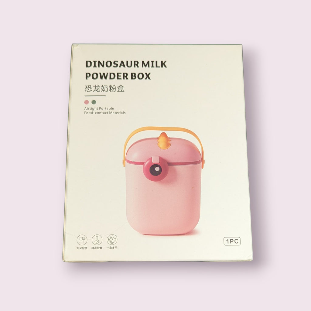 Dinosaur portable milk powder box