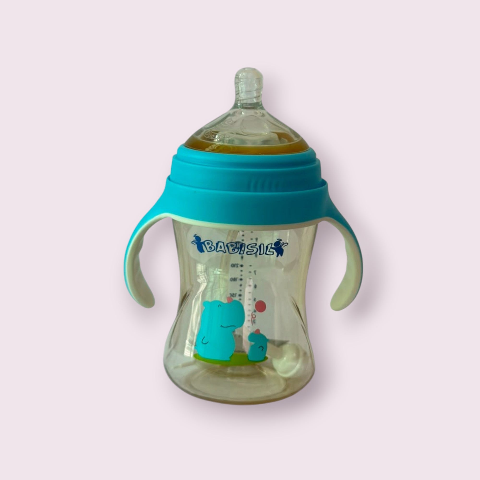 Babisil Extra Wide-Neck PPSU Feeding Bottle with Flexi-Straw – 300ml (10oz)