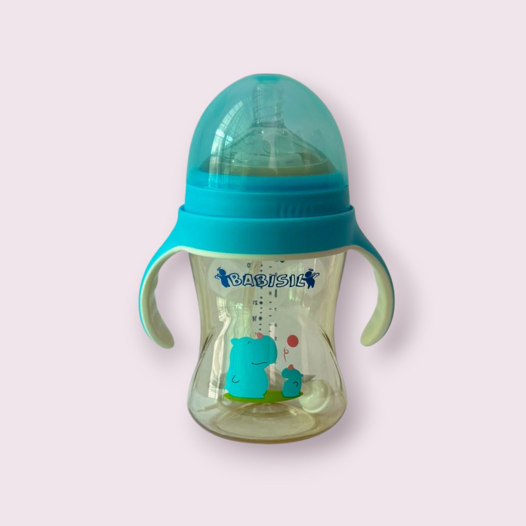 Babisil Extra Wide-Neck PPSU Feeding Bottle with Flexi-Straw – 300ml (10oz)
