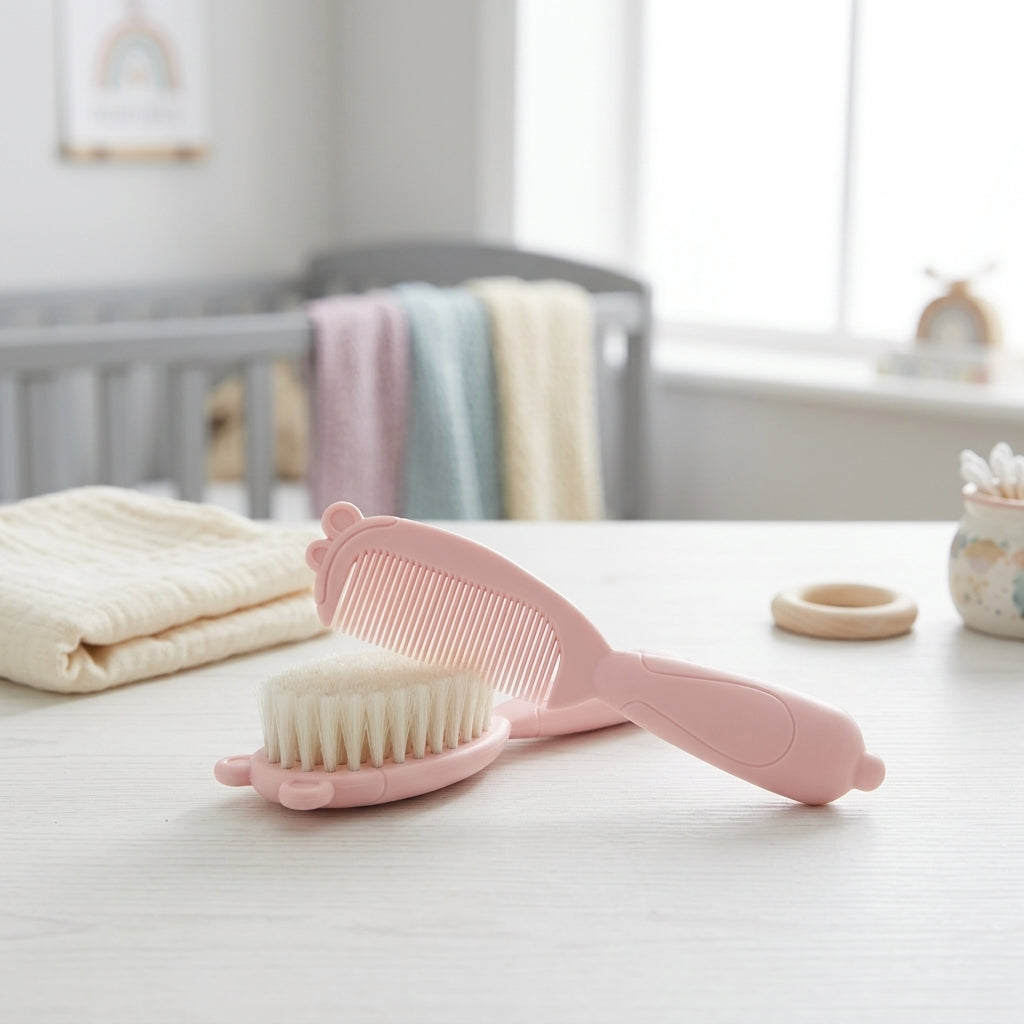 Baby Easy Grip Brush &  Comb Set