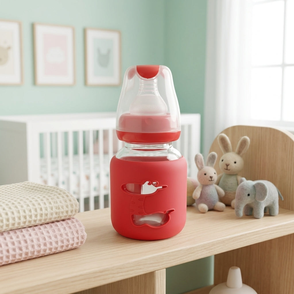 BPA-Free Newborn Glass Feeder (80ml)