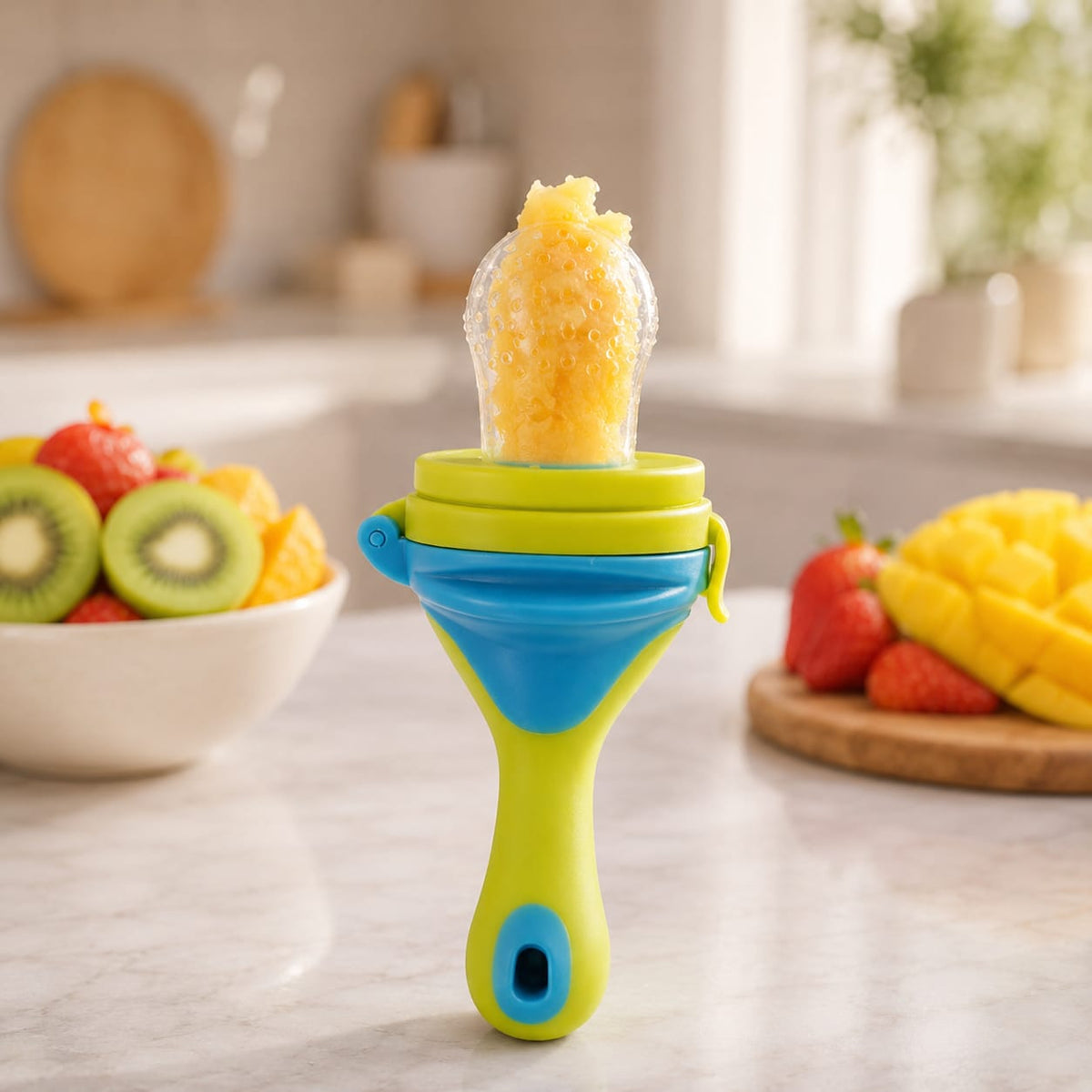 Bear Baby’s Fruit Soother & Teether – BPA-Free Food Feeder